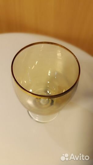 Цветное стекло бокал СССР
