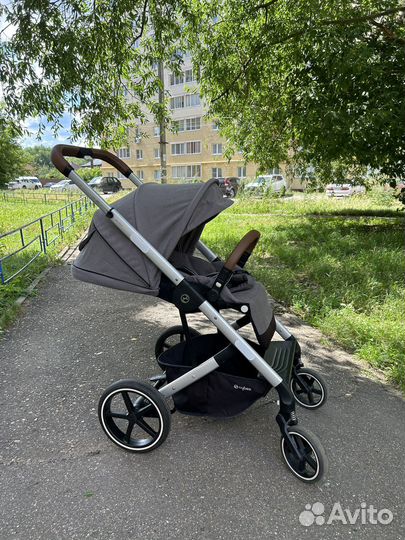 Коляска Cybex Balios S Lux SLV B Soho Grey