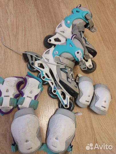 Роликовые коньки oxelo 32-35