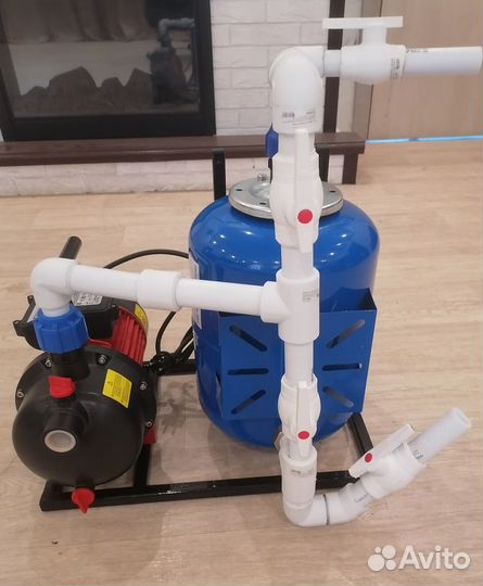 Песочный фильтр для бассейна- пруда 24