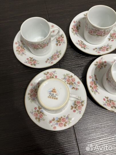 Китайский фарфор кофейный сервиз
