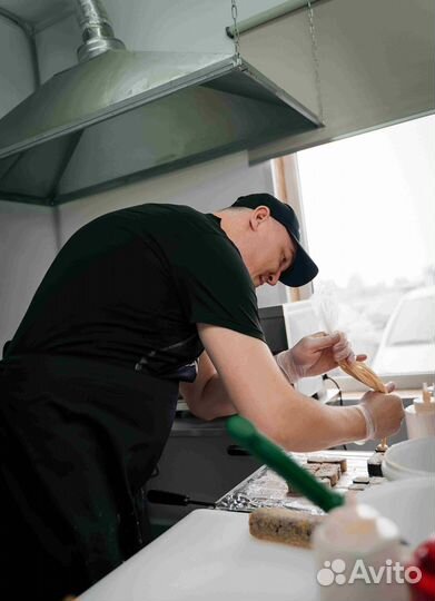 Бизнес кафе и точек доставки пиццы и суши