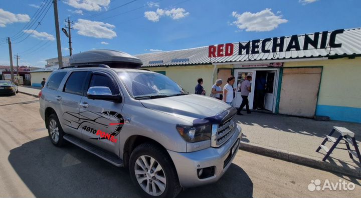 Бокс на крышу Voyage 670л для Toyota Sequoia