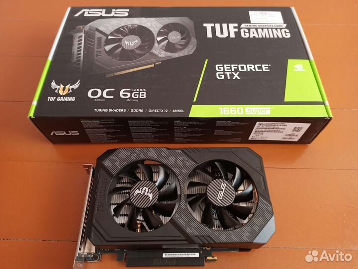Видеокарта gtx 1660 super 6gb