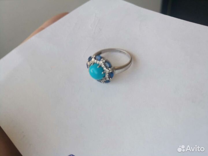 Серебрянное кольцо разм 18.5