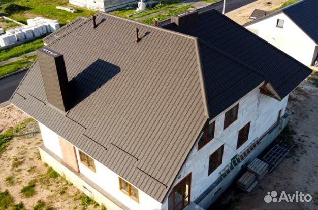Металлочерепица Grand Line Kvinta plus, 0,45 PE