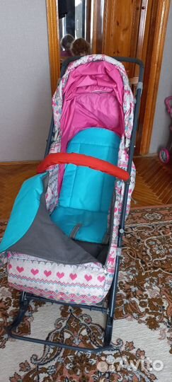 Санки коляска ника