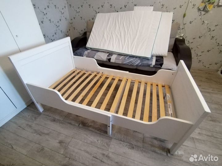 Детская кроватка трансформер IKEA Сундвик(Sundvik)