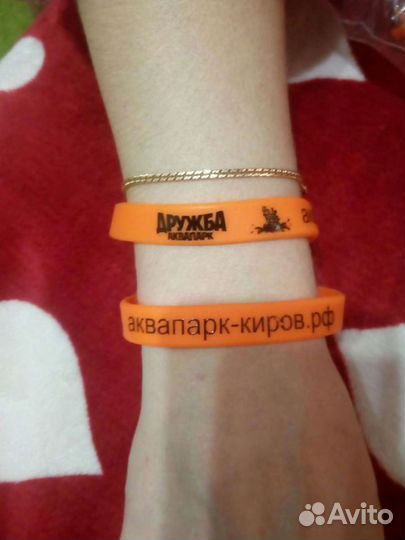 Силиконовые браслеты с логотипом