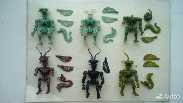 Разборные кооперативные фигурки из 90х