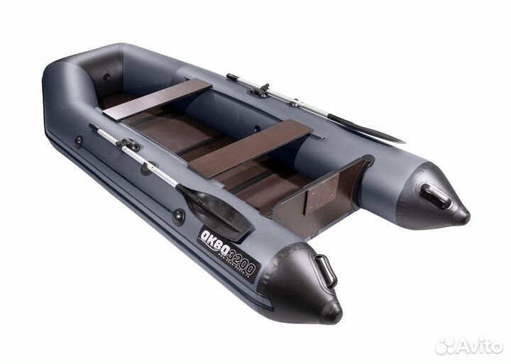 Лодка пвх Аква 3200 скк слань-книжка киль Новые