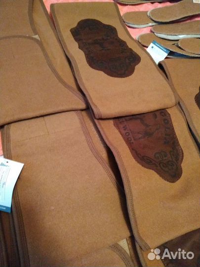 Пояс валяный из 100 верблюжьей шерсти