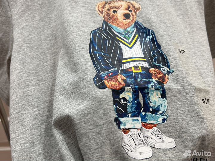 Футболка мужская polo bear ralph lauren