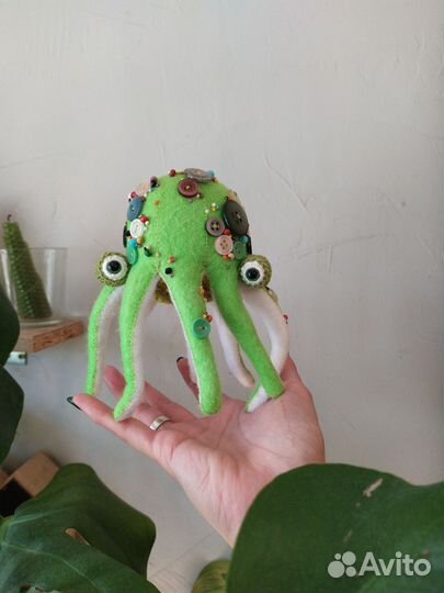 Осьминог фетровый