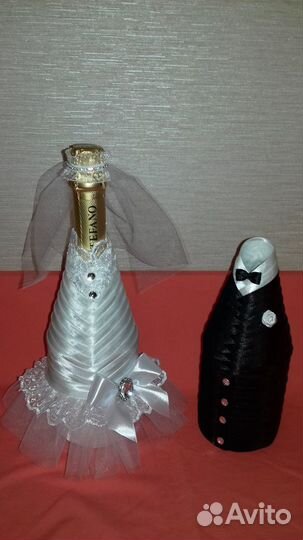 Украшения на бутылку