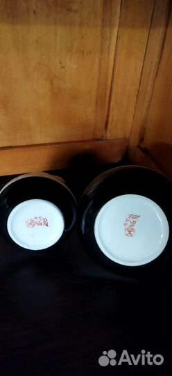 Молочник и сахарница из сервиза. Фарфор