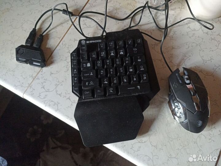 Игровая клавиатура мышь для телефона
