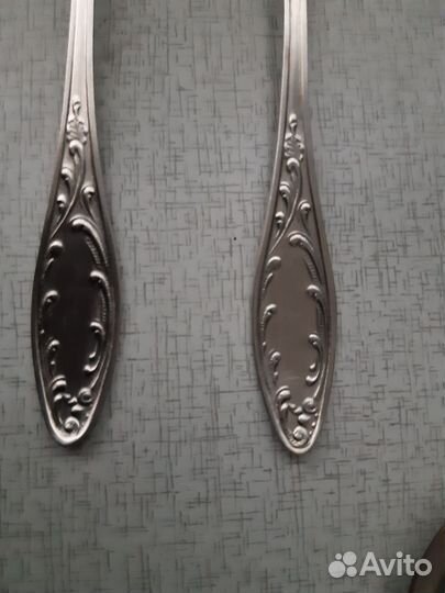 Чайные мельхиоровые ложки СССР
