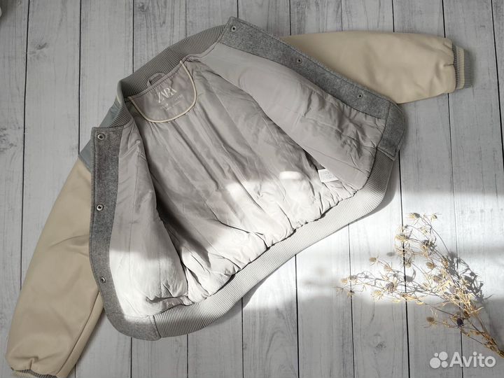 Куртка бомбер Zara унисекс 130,140,152,164