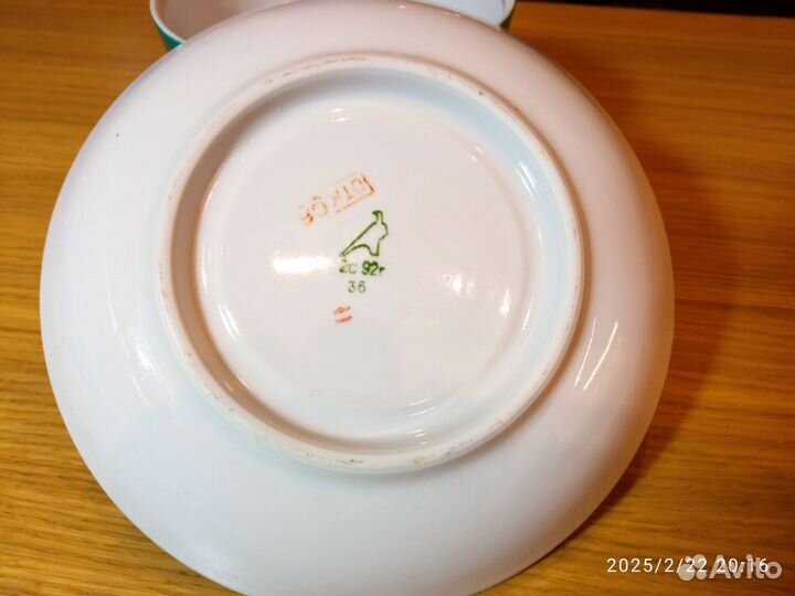 Чайная пара гигант дулево