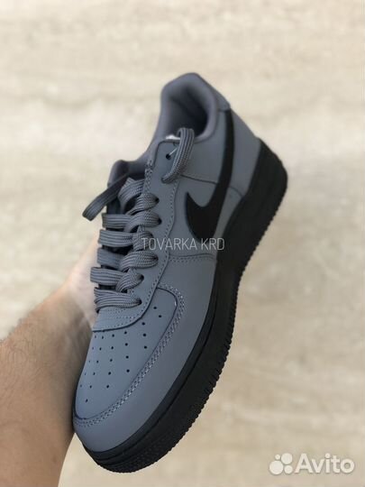 Кроссовки Nike Air Force 1 Dark Grey Red