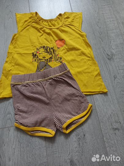 Пакет одежды для девочки 86-98