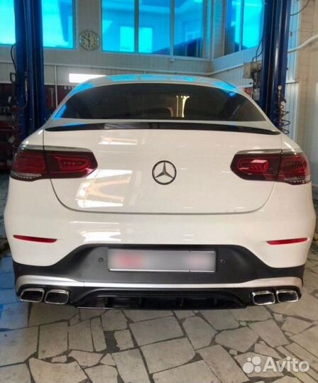 Обвес в стиле GLC63 AMG на Mercedes GLC-Coupe C253