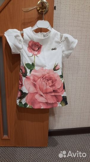 Платье для девочки 86