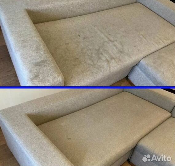 Химчистка мягкой мебели на дому