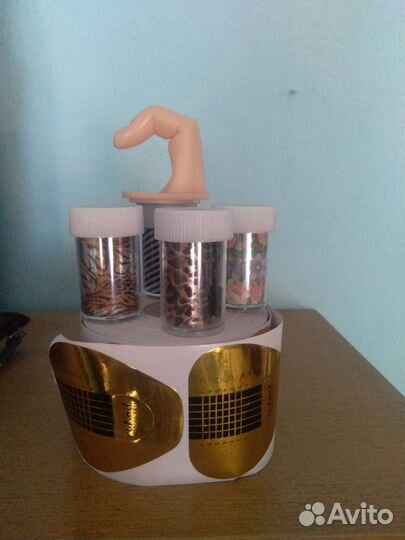 Формы для наращивания ногтей, тренировочный палец