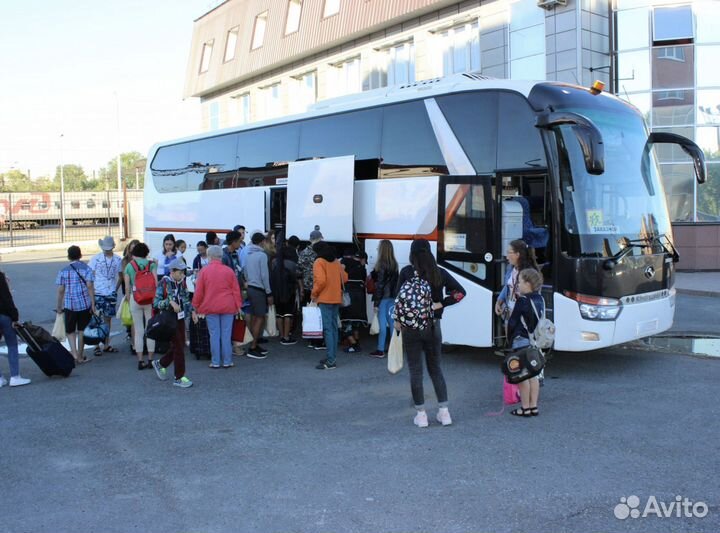 Перевозка детей, Заказ автобуса от 20 до 50 мест