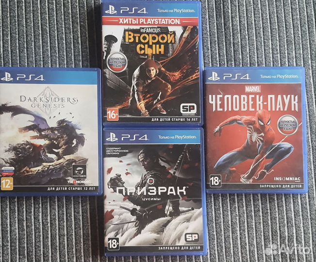 Игры для приставок ps4 бу