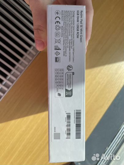 Планшет Redmi Pad SE Mint Green 6GB RAM 128GB