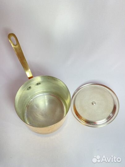 Французский медный сотейник
