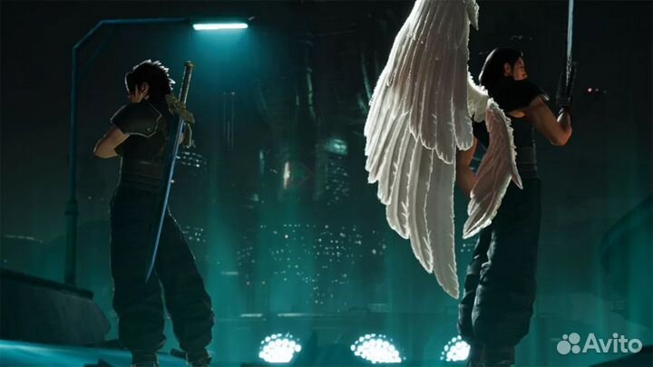 Crisis Core Final Fantasy VII Reunion, английский