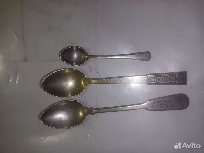 Ложка СССР серебро