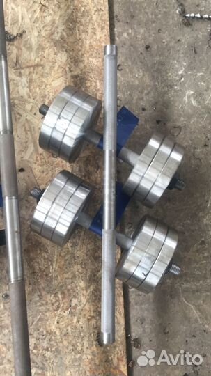 Гантели разборные