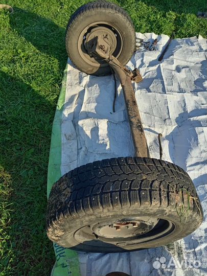 Задняя балка priora в сборе