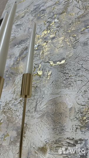 Интерьерная картина текстурной пастой