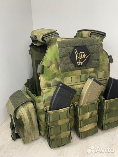 Плитник мох с подсумками и баллистикой