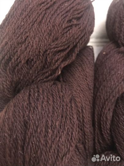 Пряжа шерсть с мохером 145 гр., краше, ирис