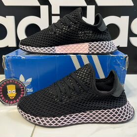 Adidas deerupt con strisce blu clearance
