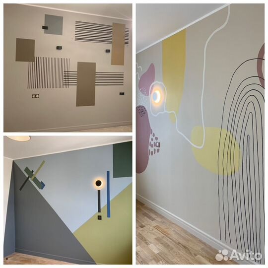 Роспись стен, меловых досок