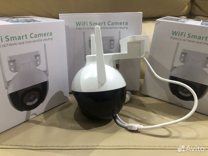 Уличная wifi поворотная камера 4 мп