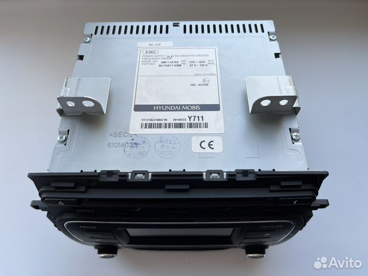 Магнитола Kia Cerato 3