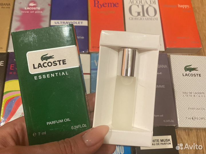Масло с феромонами Lacoste Essentional