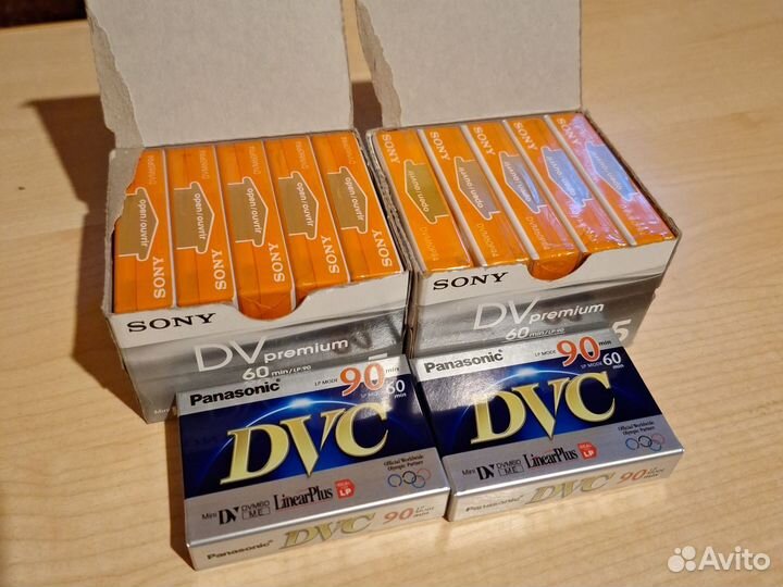 Видеокассеты Mini DV Sony/Panasonic 12 шт