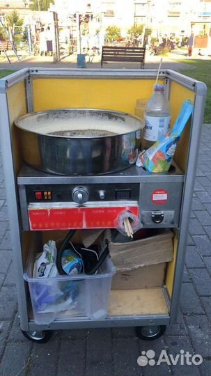 Аппарат для приготовления сахарной ваты Автономный