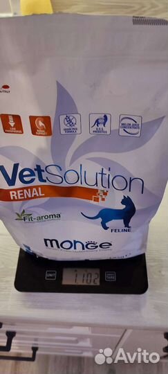 Monge vetsolution renal cat Корм для кошек
