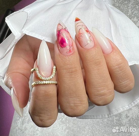 Маникюр, гель лак, наращивание ногтей